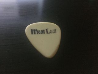 Meat Loaf Pat Thrall Tour Guitar Pick Very Rare