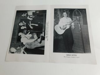 VTG SEPT.  1946 RADIO STATION WWVA JAMBOREE COUNTRY MUSIC STARS WHEELING WV PHOTO 5