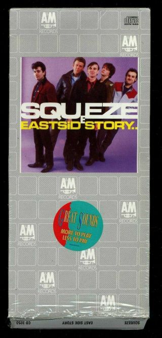 Squeeze - " East Side Story " - Empty Longbox No Cd - Long Box Only