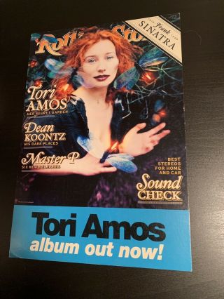 Tori Amos Rolling Stone Cover Counter Standup Display Rare