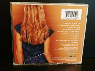 MANDY MOORE signed CD COVER INSERT I Wanna Be With You Special Edition 4
