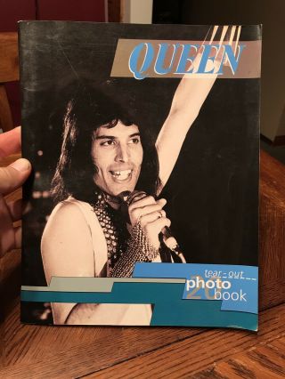 Rare Queen Tear Out Photo Book 1993 By Oliver Books