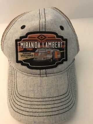 Miranda Lambert Highway Vagabond Tour Snapback Hat