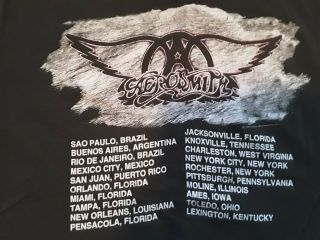 Vintage Aerosmith Get A Grip Tour Concert T - Shirt 1993 XL 5