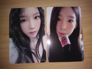 Snsd Girls Generatioin Taeyeon Holiday Night Official Photocard