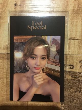 K - Pop Twice The 8th Single Album Feel Special Official Photocard Twice Tzuyu