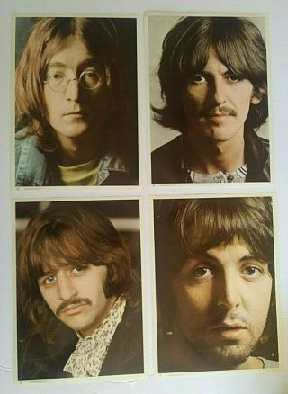 Beatles Photos: John,  Paul,  George,  & Ringo From The White Album