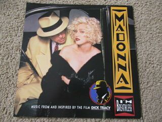 Vintage 90s Madonna Music Poster Flat Promo I 