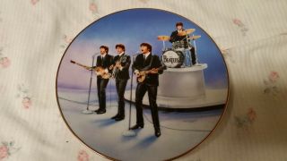 The Beatles Live In Concert Bradford Exchange Delphi Collector Plate