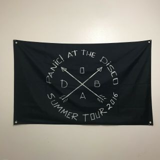 Panic At The Disco Summer Concert Flag 2016 Tour Banner (36” X 56”)