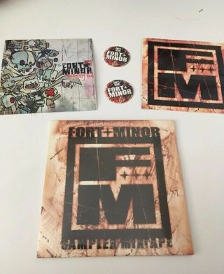 Fort Minor Promo Cd & Stickers Set