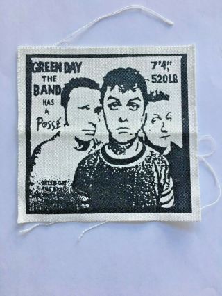 Green Day Jacket Patch
