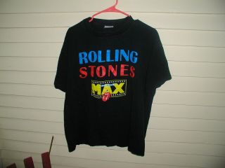 Rolling Stones At The Max Tour Larger Than Live T Shirt