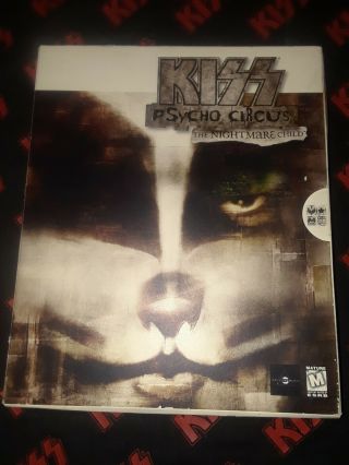 Kiss Psycho Circus The Nightmare Child Cd Rom Game Peter Criss
