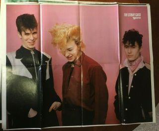 1980 ' s Joepie Motorhead Girlschool/The Stray Cats Rock European Poster 2