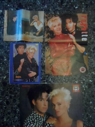 Roxette Vintage Posters Pop Music 80s 90s Madonna Prince Bryan Adams