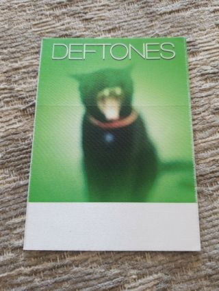 Deftones Tour Pass - Unique Find