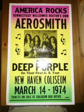 Aerosmith and Deep Purple 