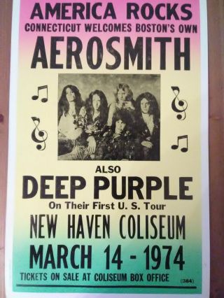 Aerosmith and Deep Purple 