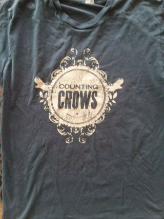 Counting Crows Grey T Shirt Size M