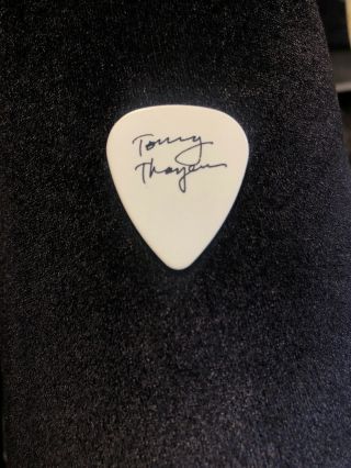 KISS Hottest Earth Tour Guitar Pick Paul Stanley Signed Raleigh NC 8/29/10 Band 5