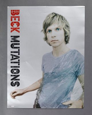 Beck Mutations Promo Poster - 18x24 Rare Never Displayed Promotional