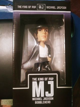 Michael Jackson,  Mj,  The King Of Pop,  Bobblehead,  2009