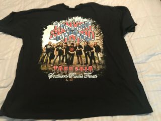 Lynyrd Skynyrd Concert T Shirt 2010 Southerns Finest 2x