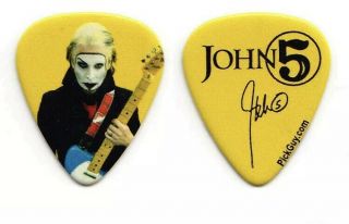 Rob Zombie John 5 Guitar Pick 2011 - 2012 Tour