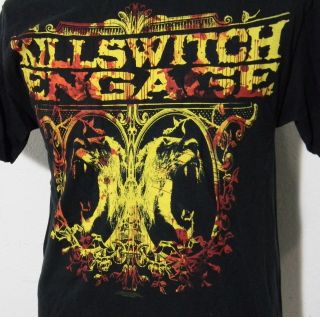 2008 Killswitch Engage Band Concert Tour Shirt Large Hardcore Metal