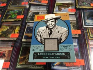 Hank Williams Country Singer 2014 Panini Golden Age Relic Card 1