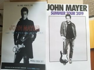 John Mayer 11x17 Promo Concert Poster Tickets Lp Dead And Company