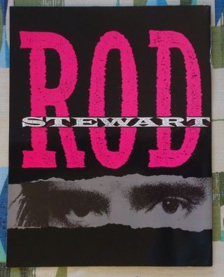 Rod Stewart 1989 Tour Book 3