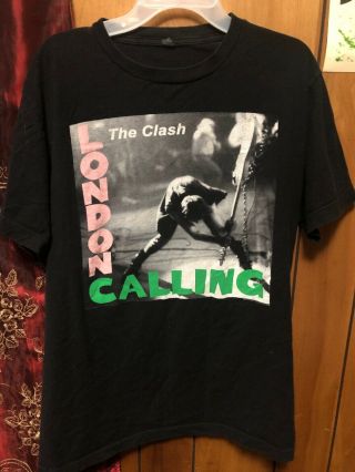 The Clash T - Shirt Medium London Calling Joe Strummer