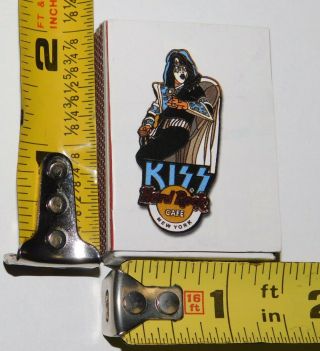 KISS Band ACE FREHLEY 1979 In Concert Hard Rock Café Pin Image FULL Matchbox Box 2