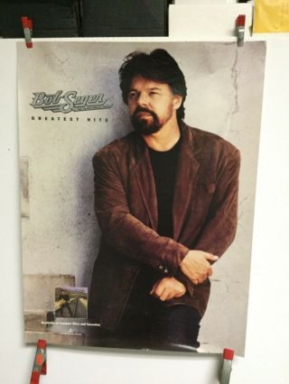 Bob Seger.  1994 Capitol Records Promo Poster