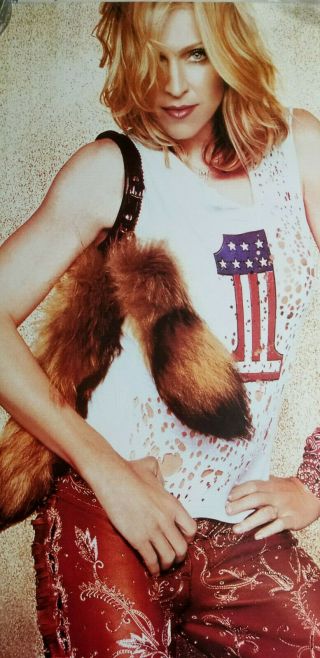 Madonna " 1 Fur " Jumbo Mexico Street Poster