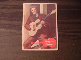 1956 Elvis Presley Enterprises Bubbles Inc.  Collector Non Sports Card 29