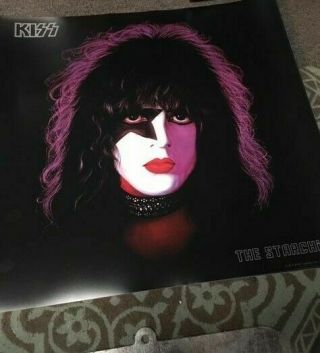 Paul Stanley Kiss Solo Album Cover 1978 Solo Lp Cover Poster
