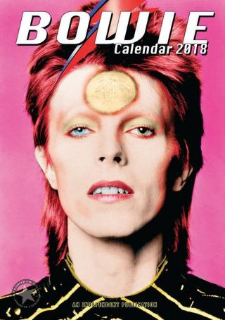 David Bowie Calendar 2018 Large Uk A3 Size Wall Poster By Dream Calendars