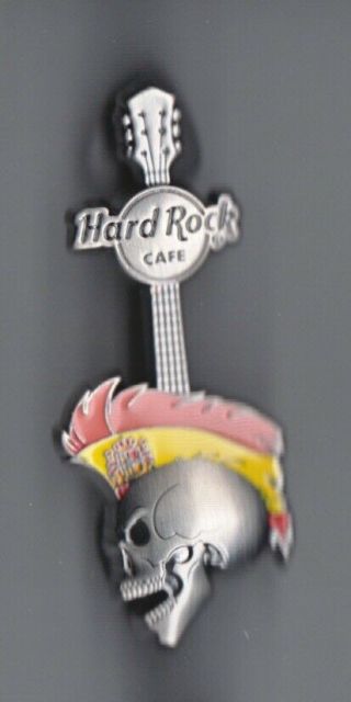 Hard Rock Cafe Pin: Online 3d Skull Guitar Le300