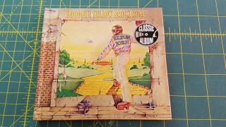 Elton John Yellow Brick Road Rare Europe Book - Bound Cd With Lyric Pages