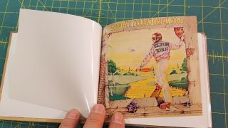Elton John Yellow Brick Road rare Europe Book - bound CD with lyric pages 2