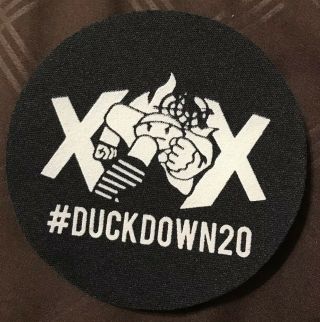 Duck Down Music 20th Anniversary Black Foam Drink Coaster (set Of 4) Xx