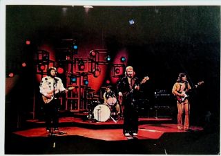 Bachman - Turner Overdrive Rare 1975 Sticker,  Panini Pop Stars 37 Italy,  3x6 "