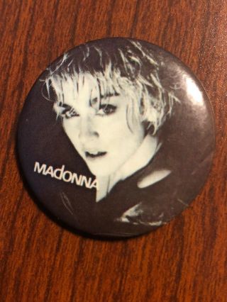 Madonna Vintage Pin Button Boy Toy 1986