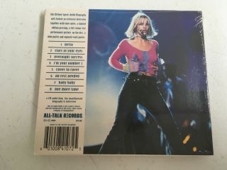 Britney Spears Biography & Interview Cd Rare In the zone Blackout? Circus 2