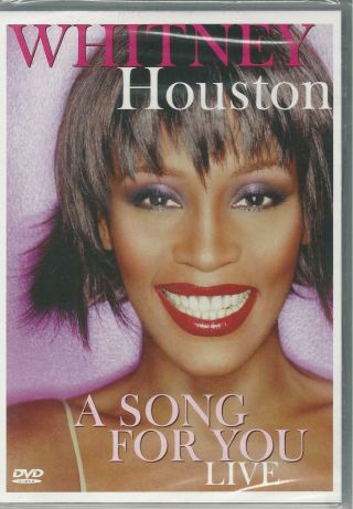 Whitney Houston Dvd A Song For You Live 1991 Import - Ntsc All Regions -