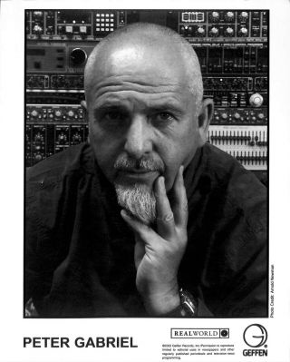 Peter Gabriel,  Six Different Peter Gabriel Promotional Photographs