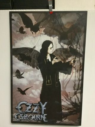Ozzy Osbourne 2102/5000 Promo Lithograph Poster